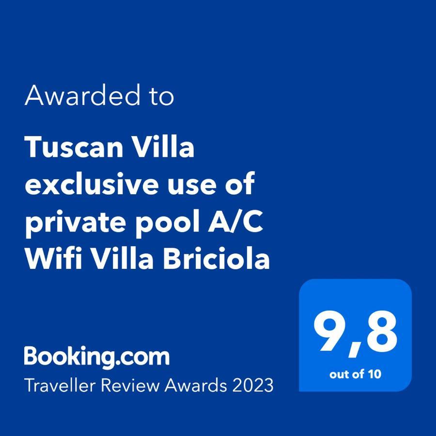 Tuscan Villa Exclusive Use Of Private Pool A/C Wifi Villa Briciola 卡潘诺里 外观 照片