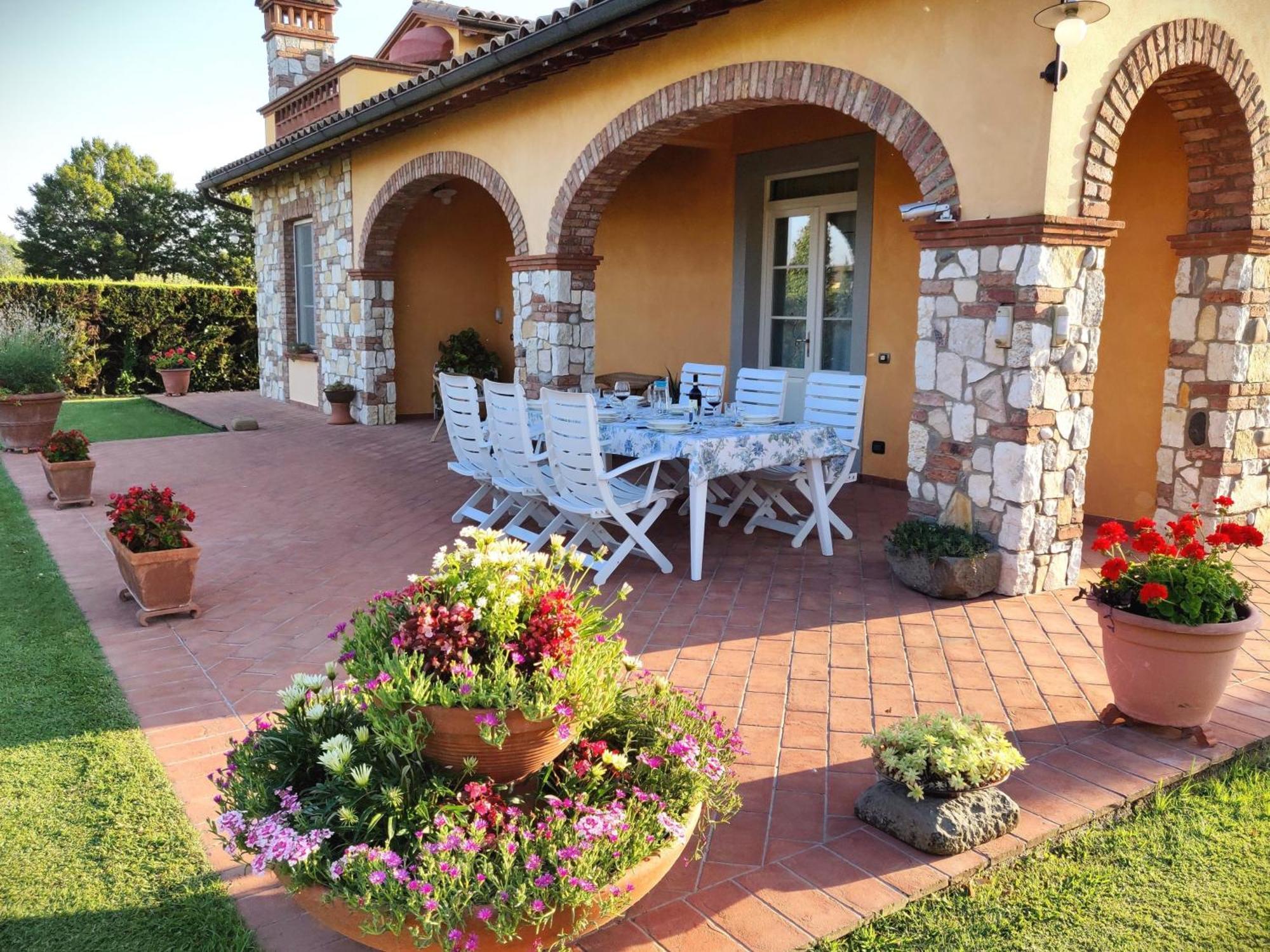 Tuscan Villa Exclusive Use Of Private Pool A/C Wifi Villa Briciola 卡潘诺里 外观 照片
